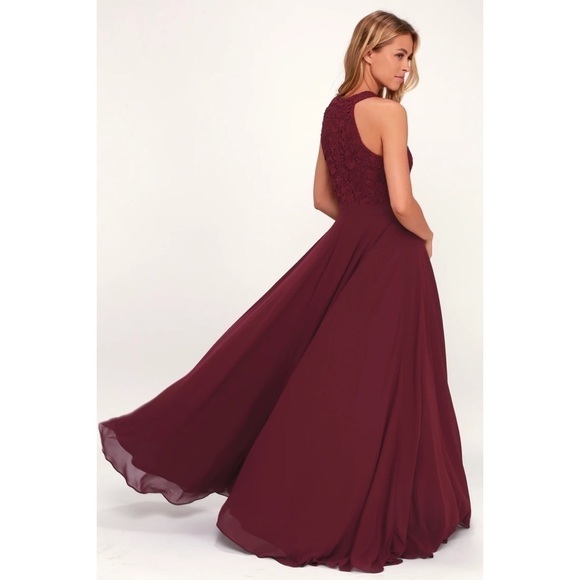 Lulus “Your Darling” Formal Floral Lace Maxi Dress - Picture 2 of 15